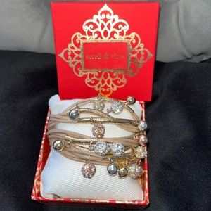 Scroll & Vine Beaded Bracelet